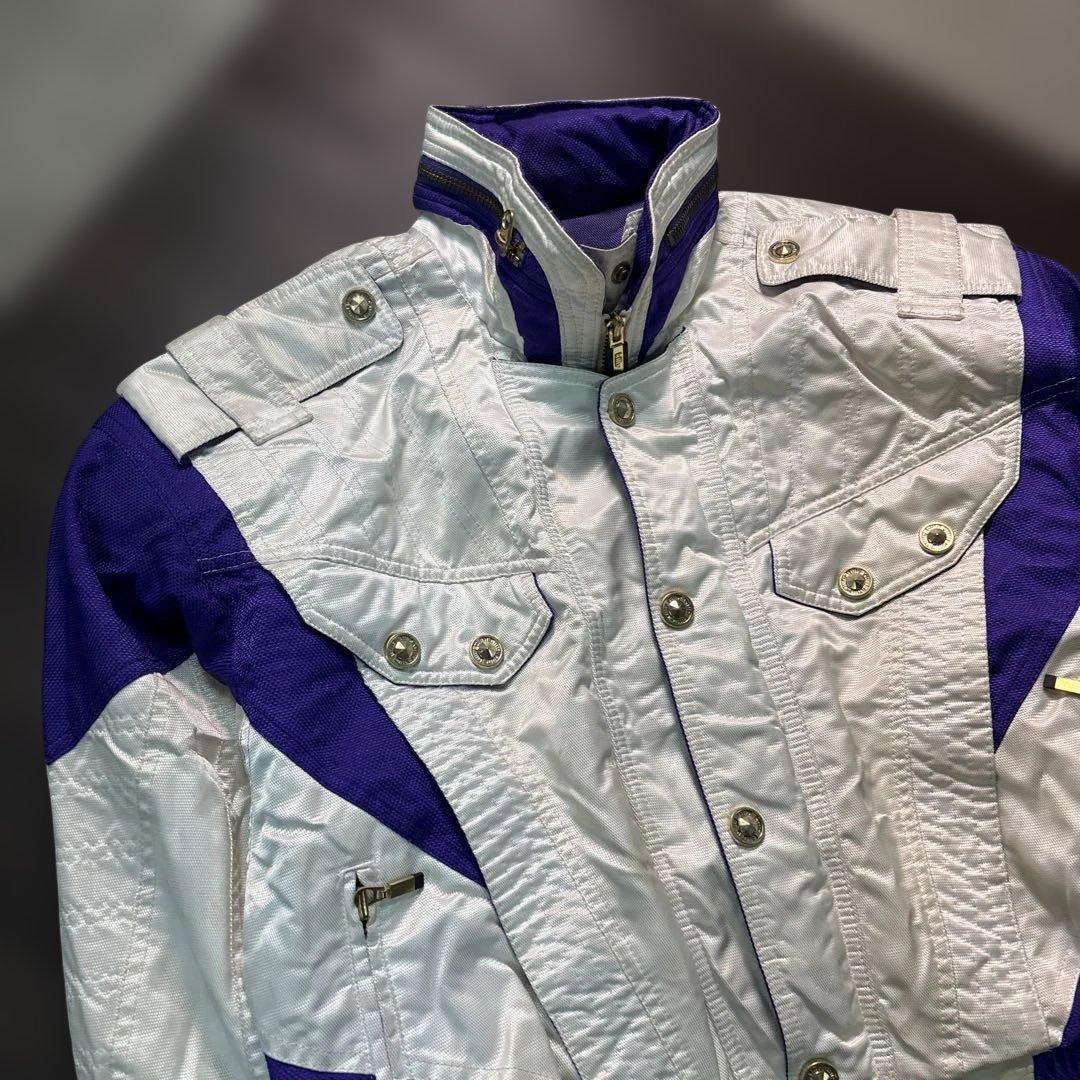 7W7 killy spectrum prism スキージャケット　白×紫　古着