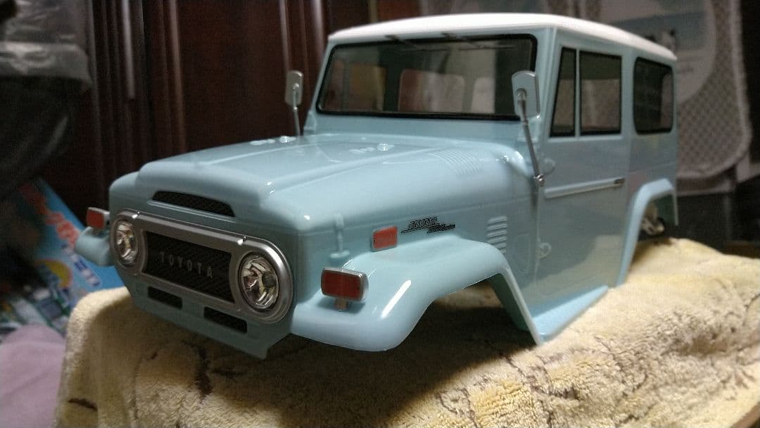 タミヤランドクルーザーボディー製作依頼ページ。