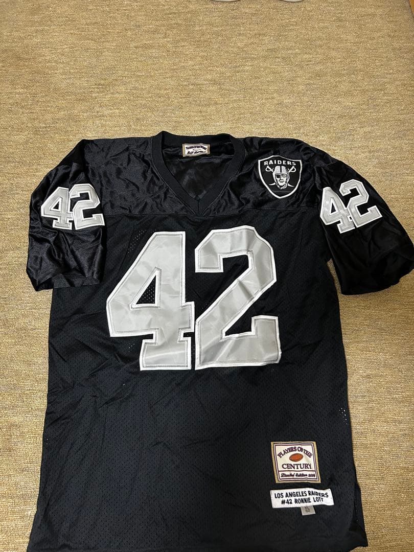 限定版ロサンゼルス・レイダース #42 ロニー・ロット XLジャージ