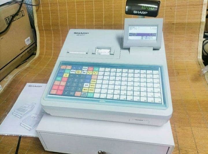 シャープレジスター　XE-A417　PC連携売上管理　最上位機種　400333