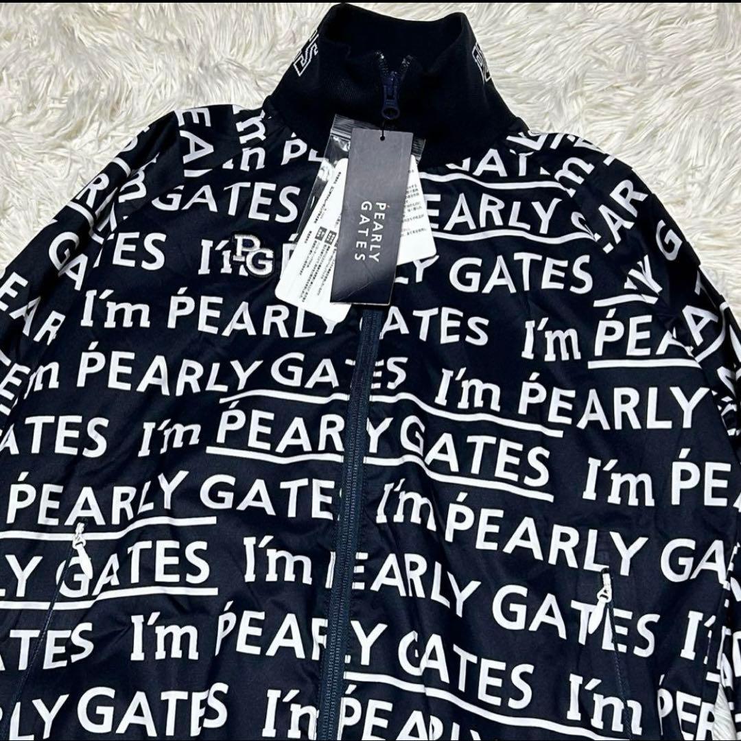 【新品未使用タグ付】⭐️I'm PEARLYGATES総柄 撥水スニードブルゾン⭐️