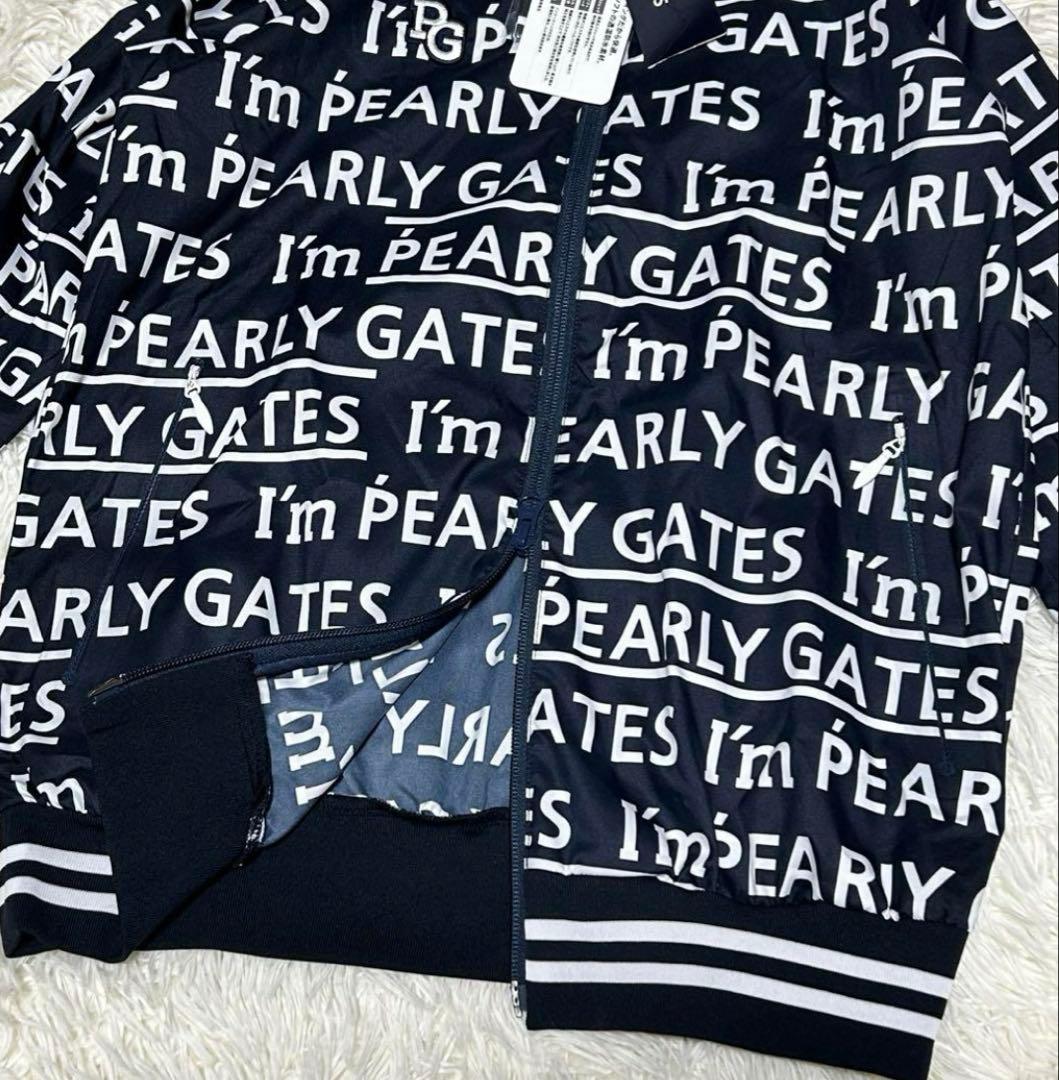 【新品未使用タグ付】⭐️I'm PEARLYGATES総柄 撥水スニードブルゾン⭐️