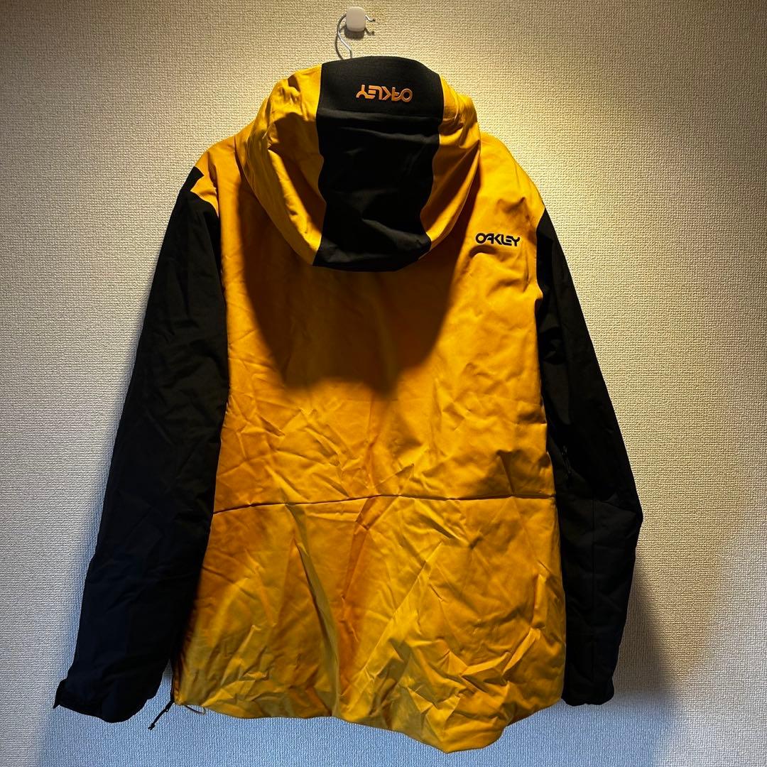 OAKLEY スノーボードジャケット ブラックイエロー XL