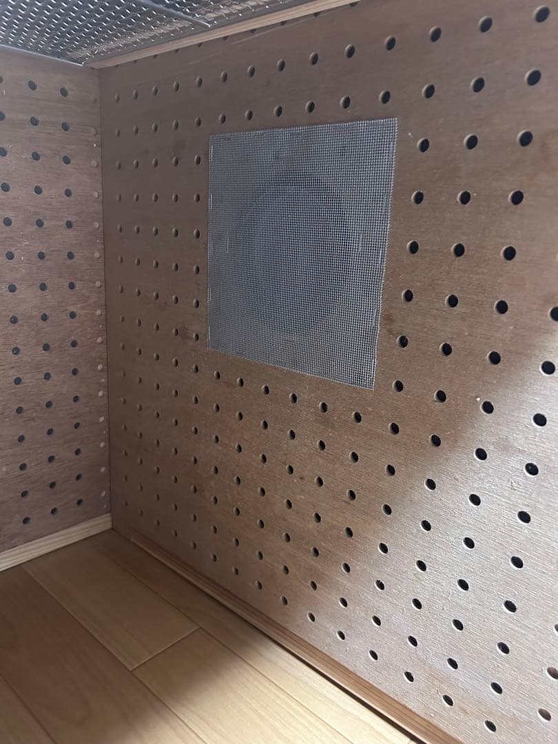 犬小屋製作工房Ｋ／天然木ケージ（ロスナイ付き）送料込み