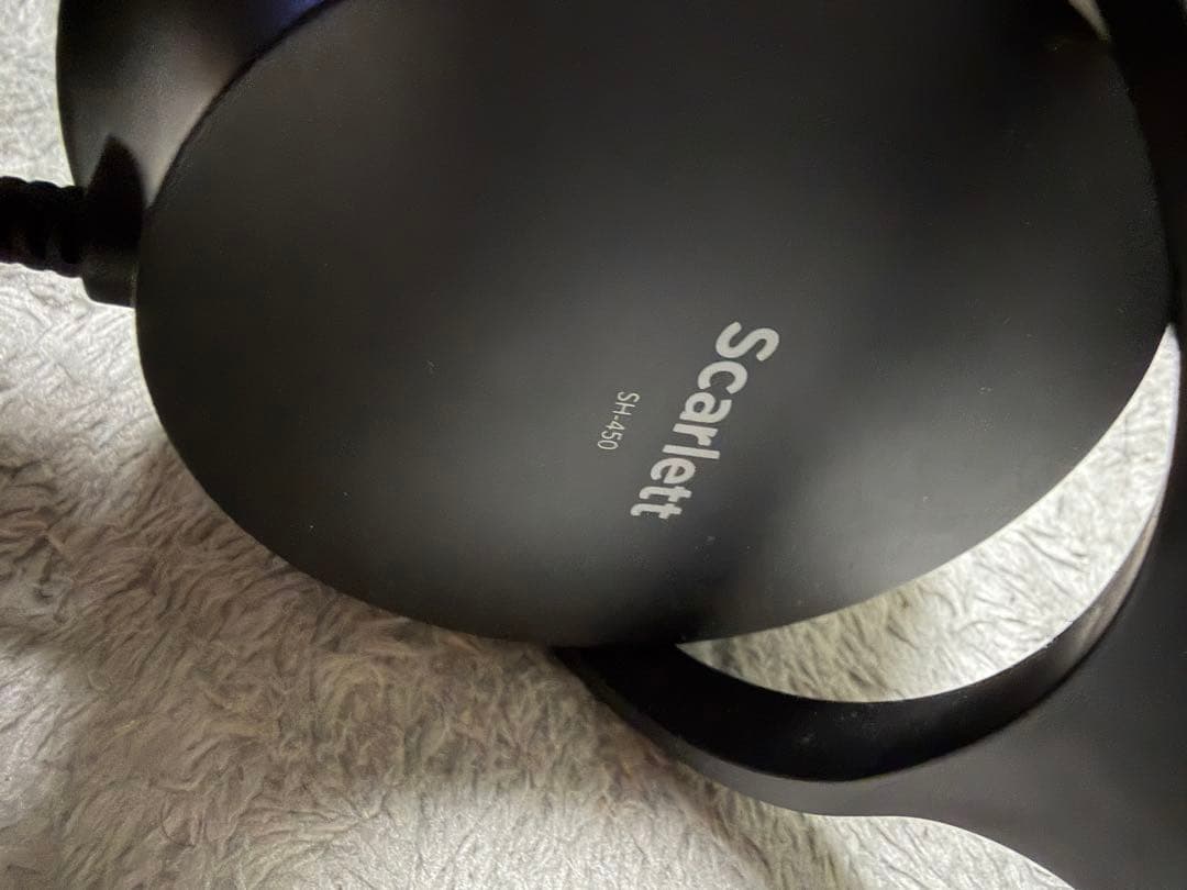 Focusrite Scarlett モニターヘッドフォン、マイク セット