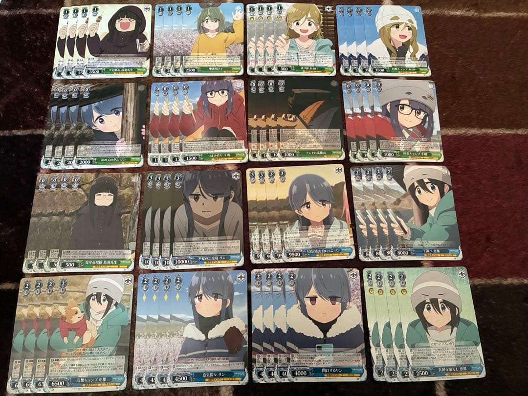 ゆるキャン△ RR以下 TD4コン 先後マーカー PR2枚付き