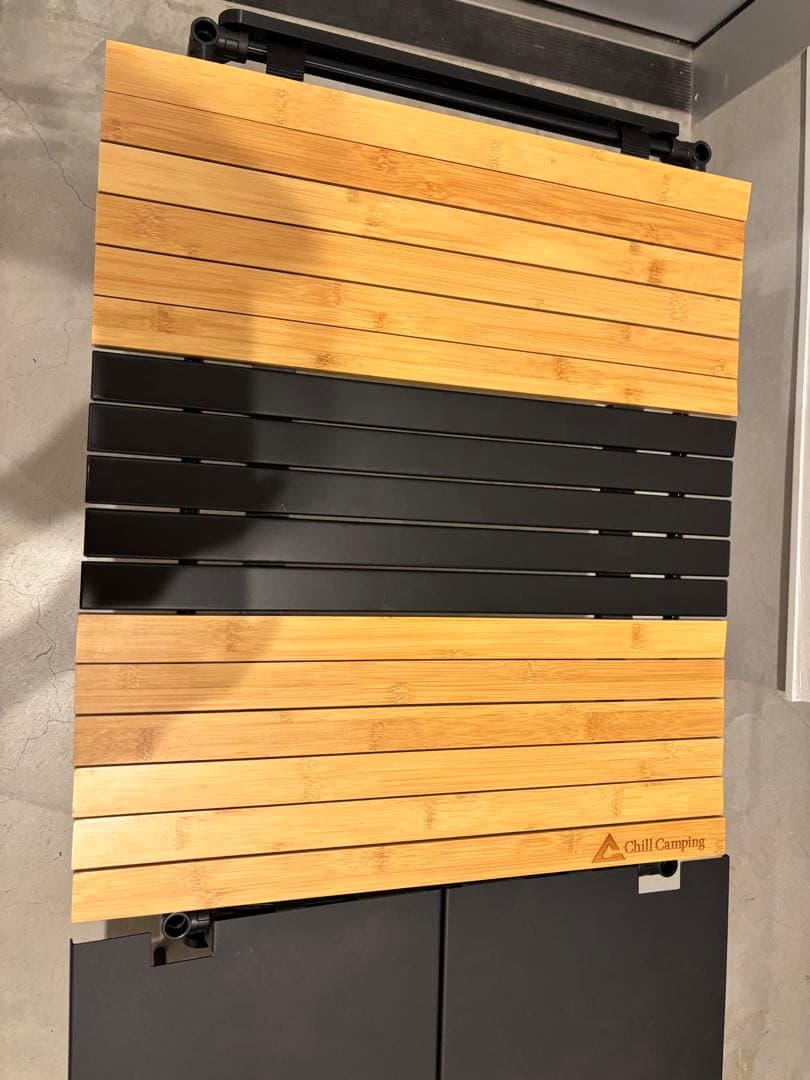 ChillCamping ウッドテーブル　コンパクト収納