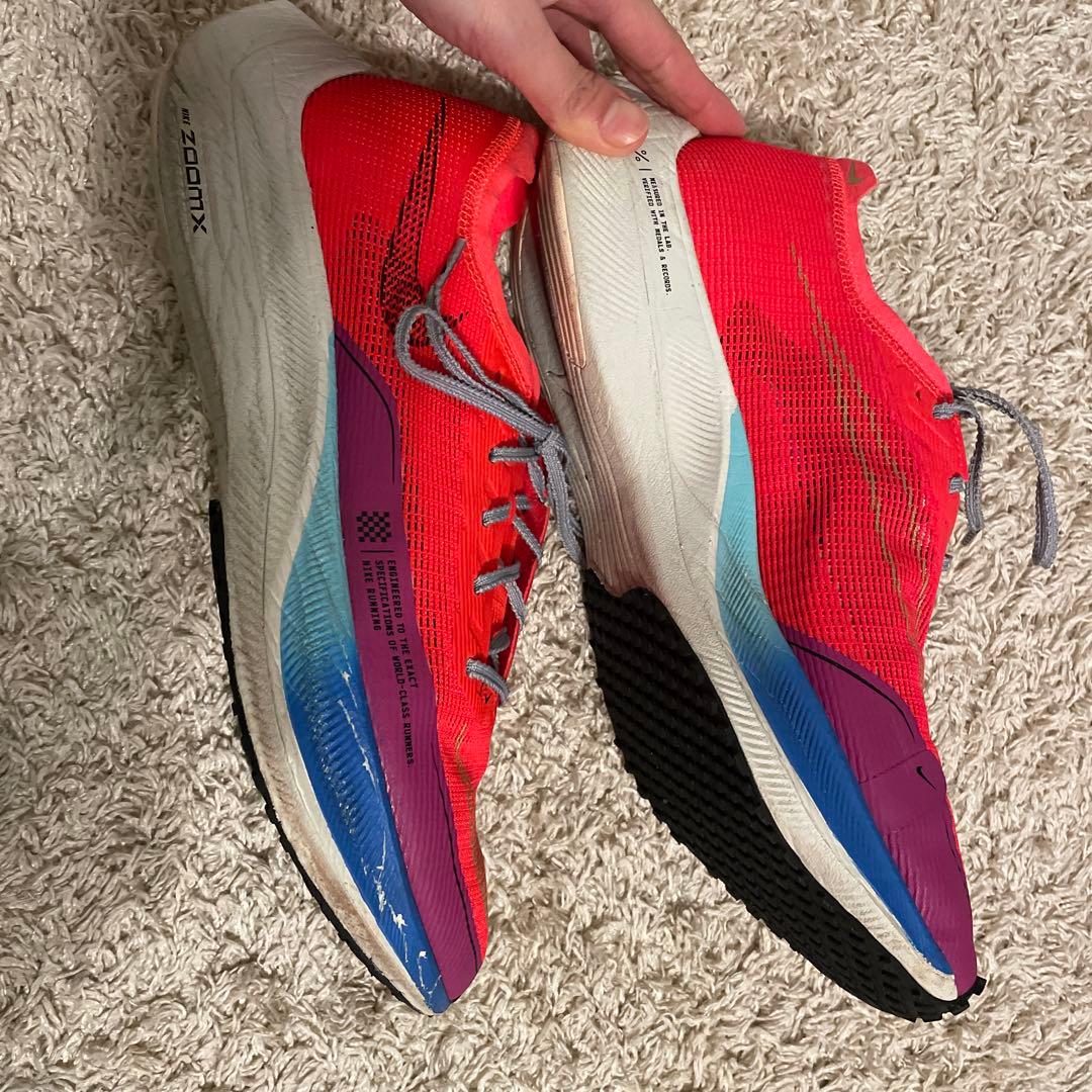 美品ナイキNIKEズームXヴェイパーフライネクスト%2 BY you 28cm