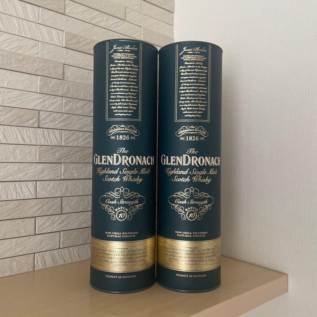 グレンドロナック　カスクストレングス　バッチ10 2本　700ml 58.6%