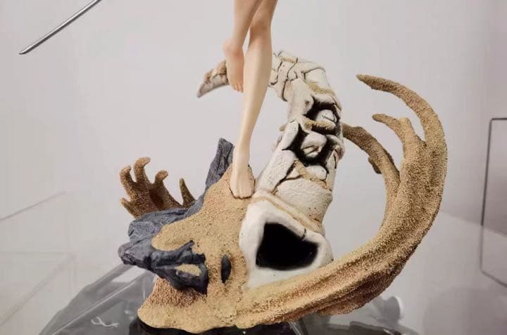 BLEACH 黒衣少年図 ネリエル 1/8ガレージキット ガレキ スタチュー⑧