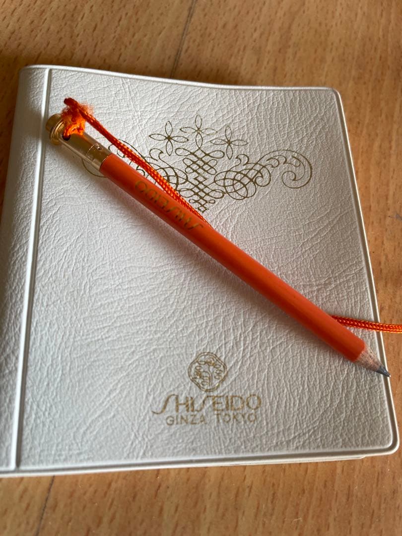 昭和47年●コレクター必見‼️1972年レトロ 資生堂メモ帳 カレンダー アドレス