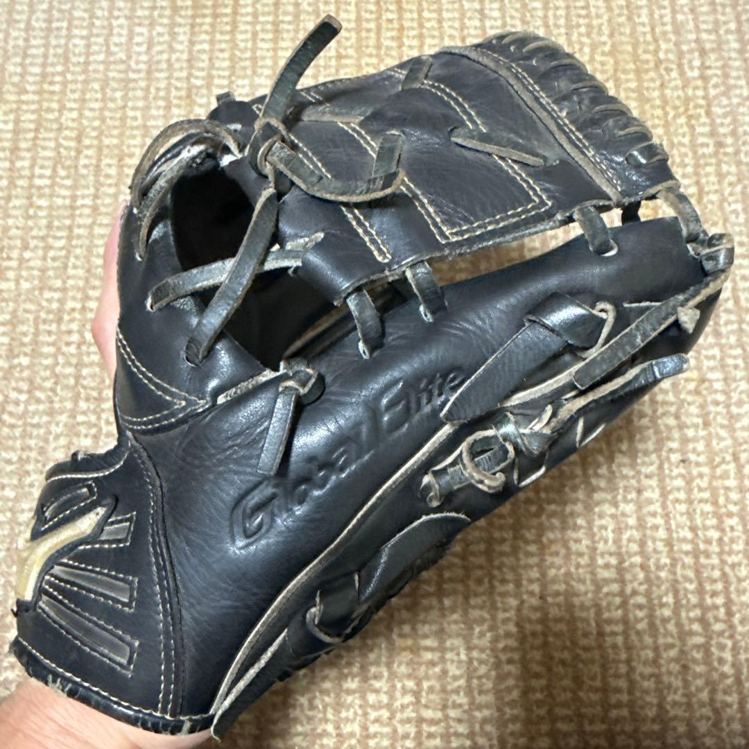 Mizuno Global Elite 硬式グローブ 黒