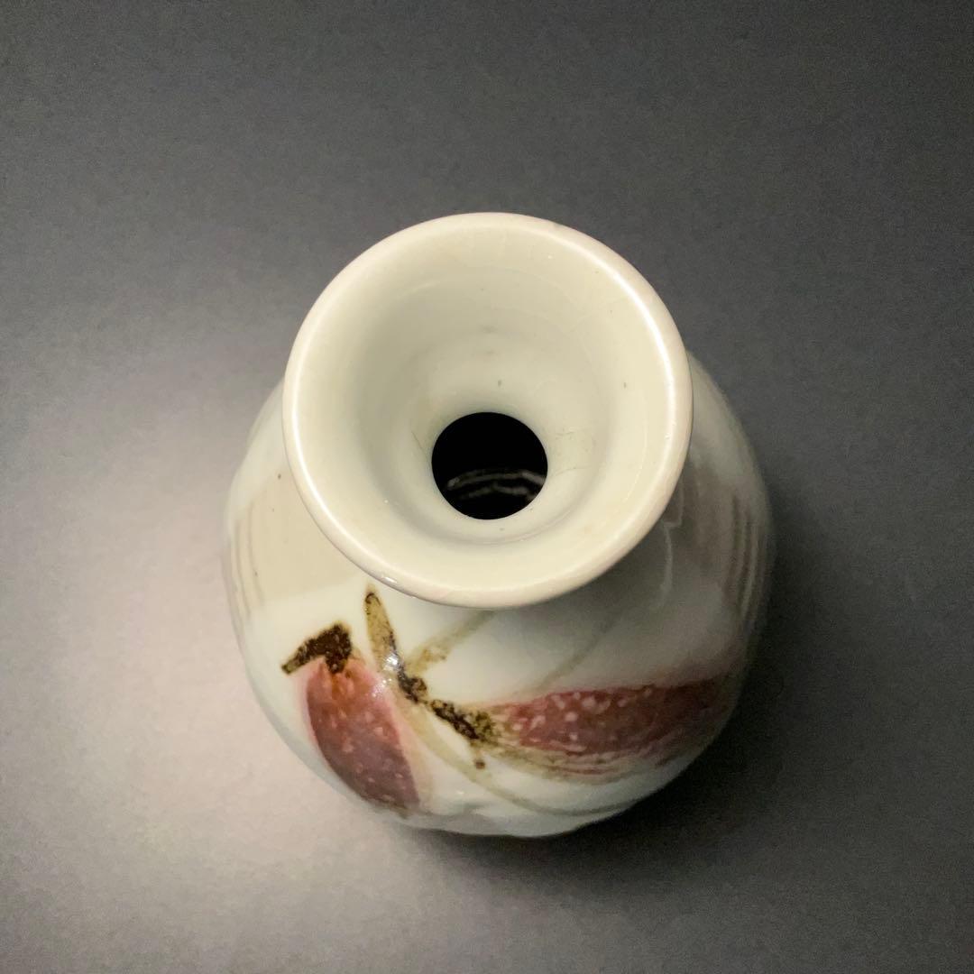 人間国宝・田村耕一　徳利　ほたるぶくろ　共箱　R1313ダT