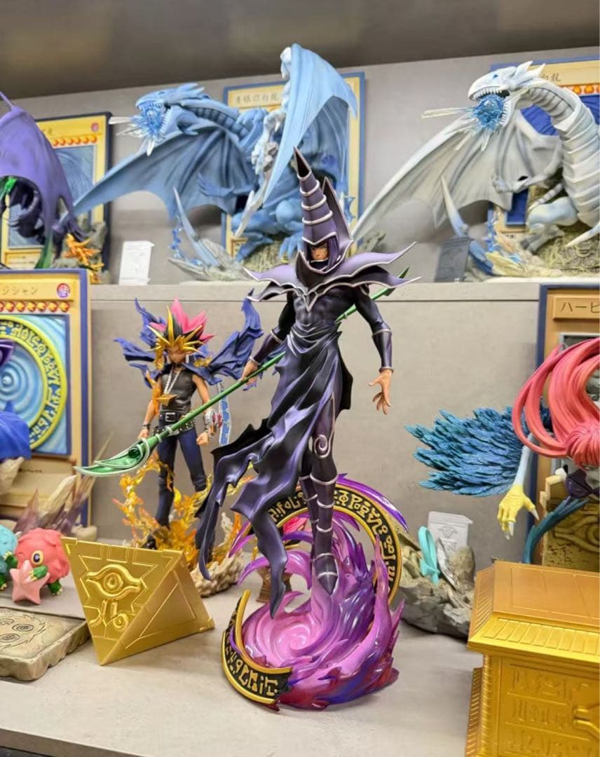 遊戯王 ブラック・マジシャン ガレージキット ガレキ スタチュー ③