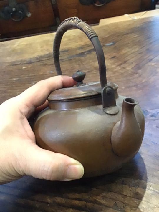 古水次　急須　茶具