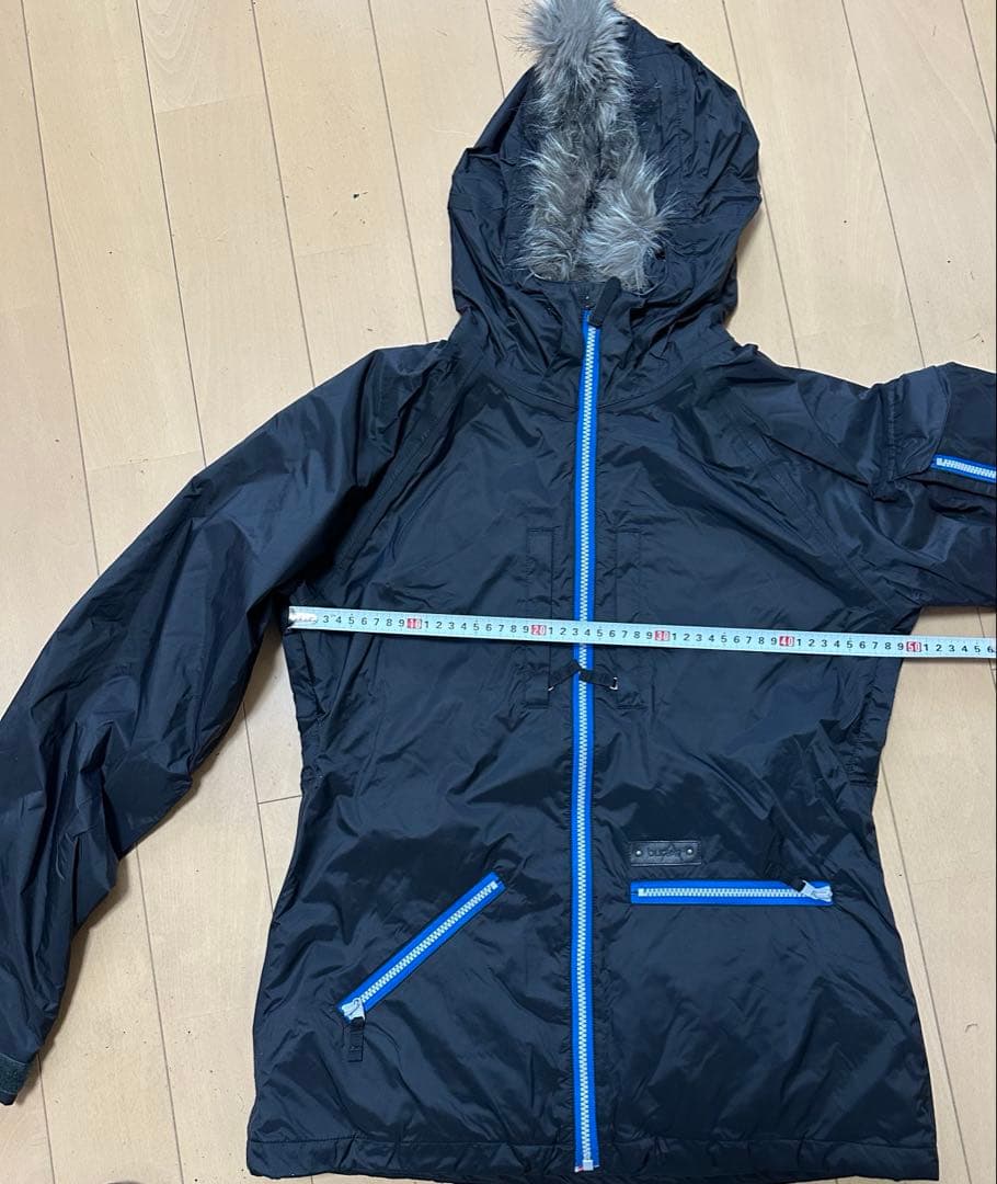 BURTON フード付きレディース　ブラックジャケット Mサイズ