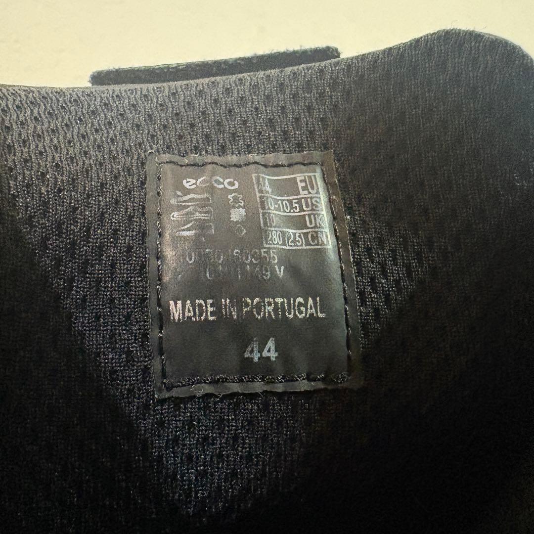 【ECCO GOLF】スパイクレスゴルフシューズ　ブラック　FLUIDFORM