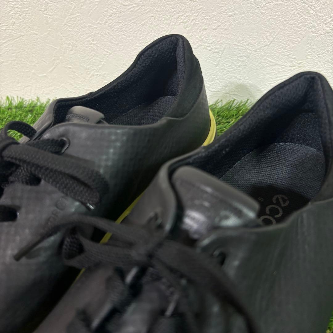 【ECCO GOLF】スパイクレスゴルフシューズ　ブラック　FLUIDFORM