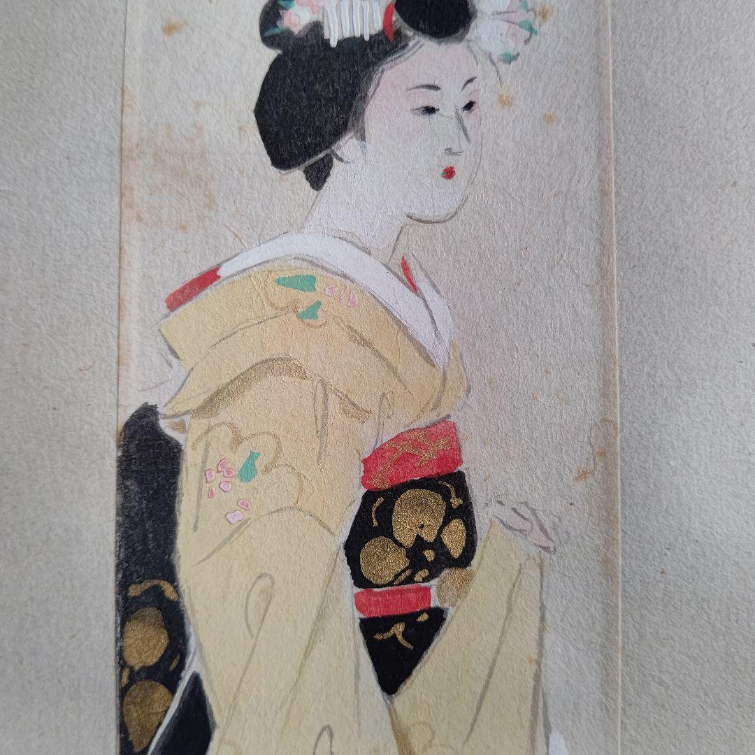 掛軸 『早梅』梶原緋佐子 日本画