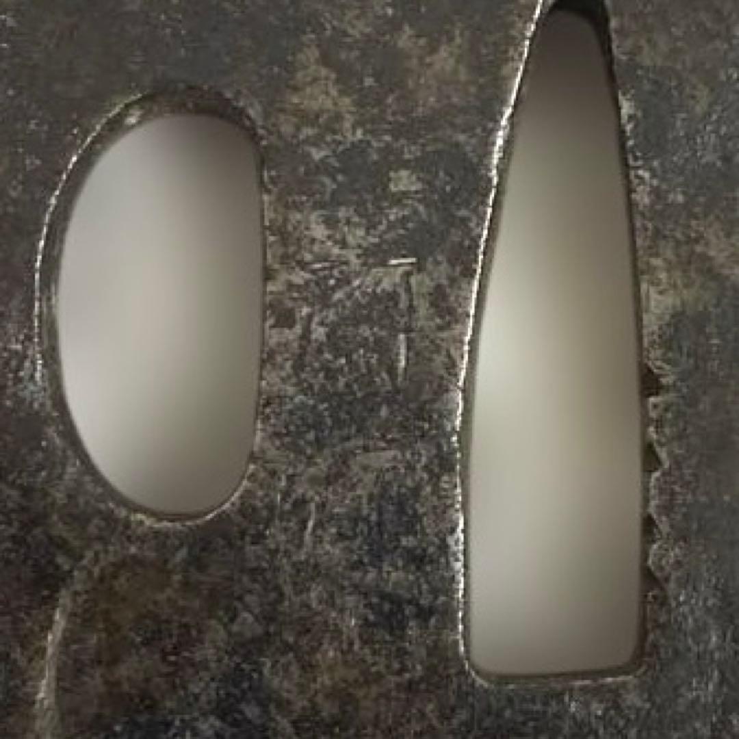 B-47 鍔　在銘　鉄製　武具　刀装具　日本刀　骨董品　時代物　美術品　工芸品