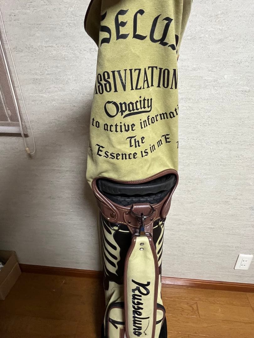 ☆よっしょー☆Russelluno 骨格デザイン ゴルフバッグ