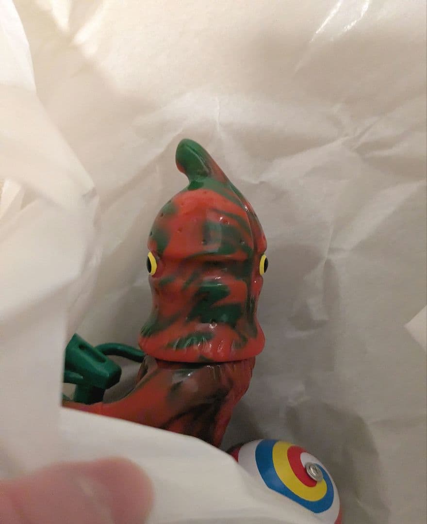 M1号 シンビンショップ限定 ケムール人三輪車 ネオライム × フレイムレッド