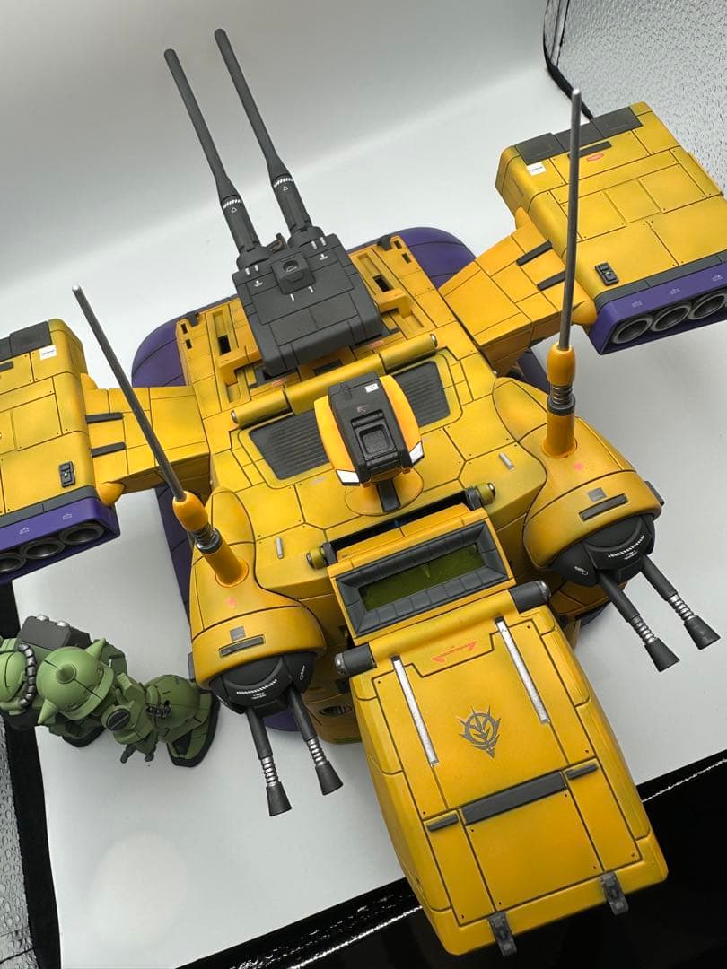 巨大ガンプラ完成品　改修塗装一点物　ギャロップ　グフ　ガレージキット　フィギュア