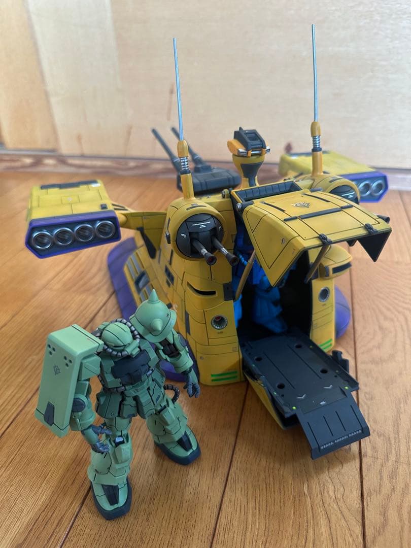 巨大ガンプラ完成品　改修塗装一点物　ギャロップ　グフ　ガレージキット　フィギュア