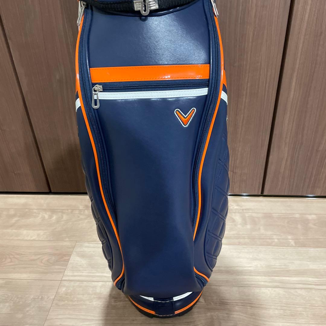 Callaway　キャディーバッグ　ネイビー/オレンジ