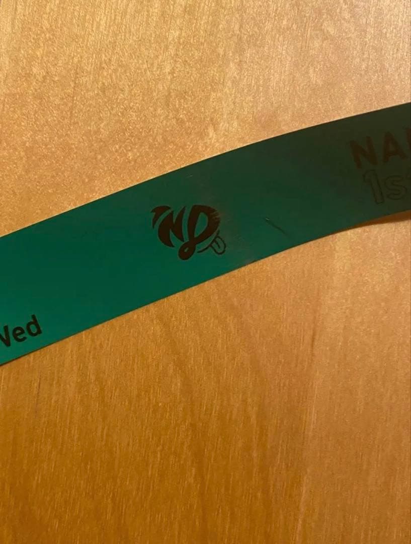 なにわ男子 会場限定 チケット型カード なにふぁむぱす 銀テープ 銀テ 緑