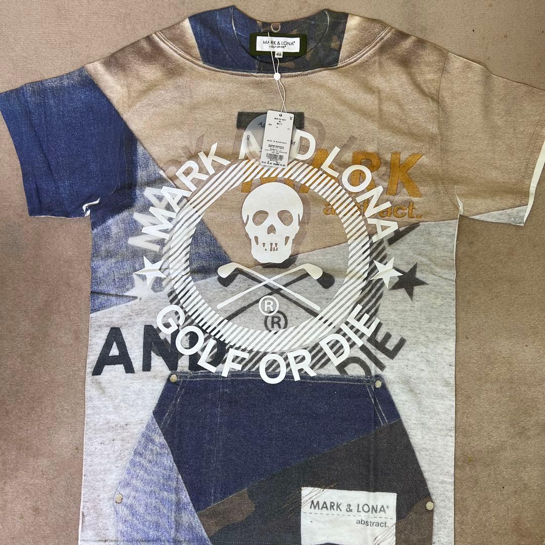 MARK & LONA スカルプリントシャツ Mサイズ
