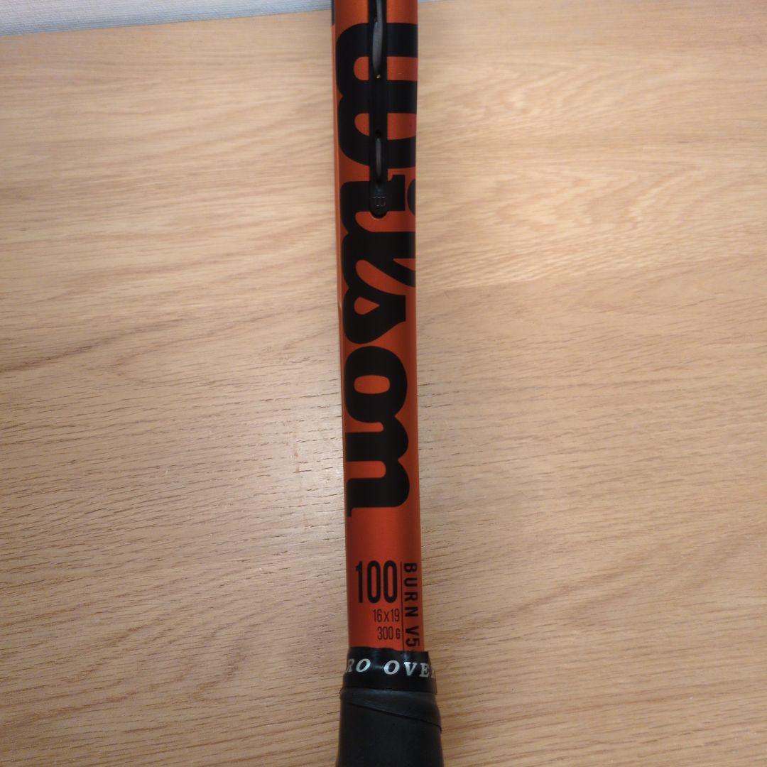 Wilson BURN100 v5　テニスラケット　ケース付き　美品