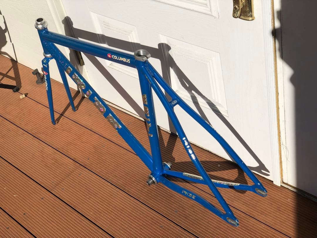 送料込みIRIBE SUPERSPRINT PIST 510mmブルーラメ超美品