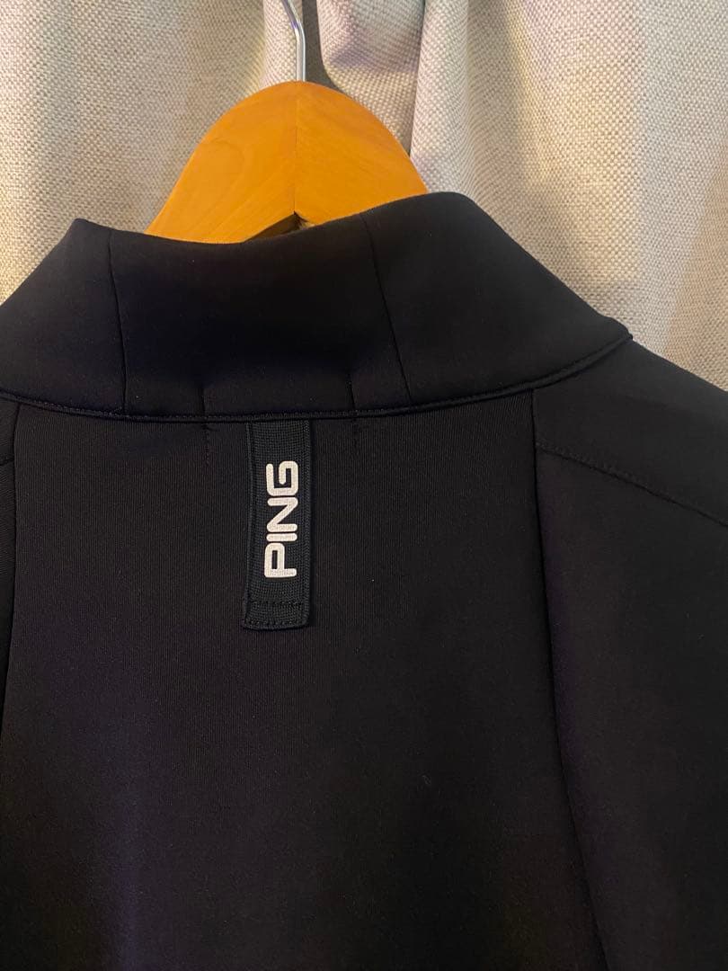 PING ジャケット　ブラック　ゴルフウエア　M