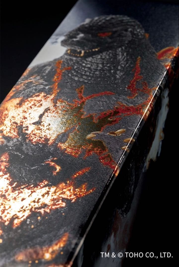 【新品未開封】純米酒 バーニングゴジラ 金箔入り（フィギュア付きDX版）