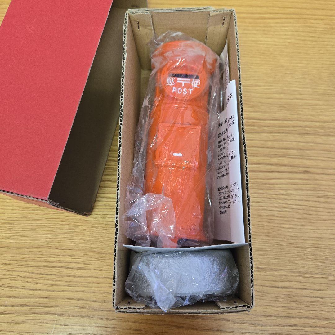 南部鉄器　昭和レトロ貯金箱　郵便ポスト型　岩鋳鋳造所　iwachu