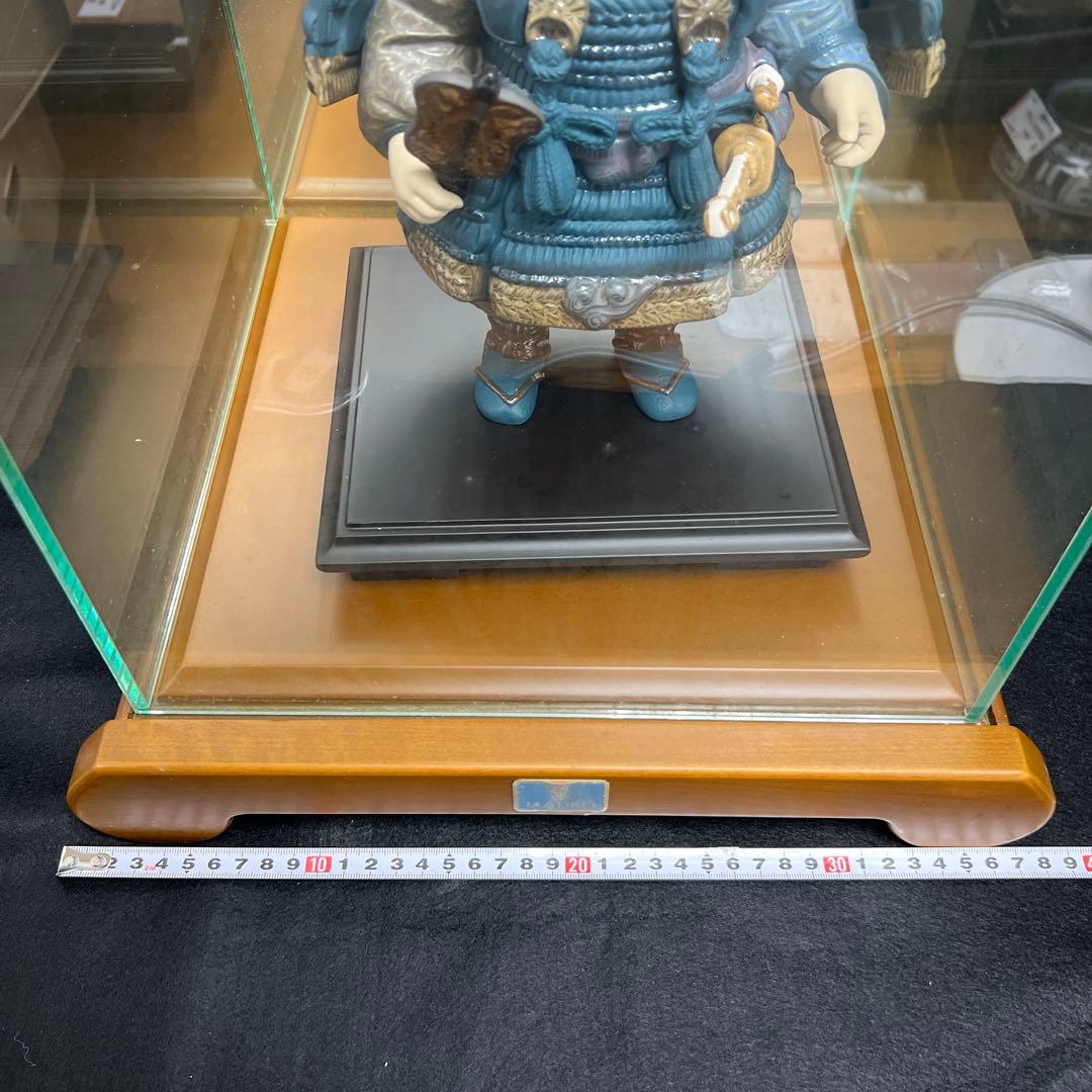 専用　リヤドロ　限定3500体　若武者五月人形　状態良　ガラスケース付