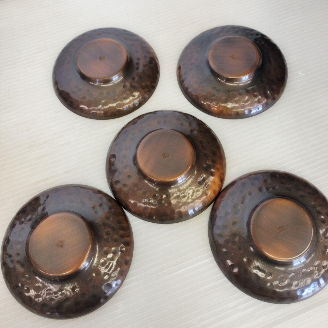 【星寛堂】 特選 銅製　玉いぶし　茶筒　茶匙　金属工芸　茶道具