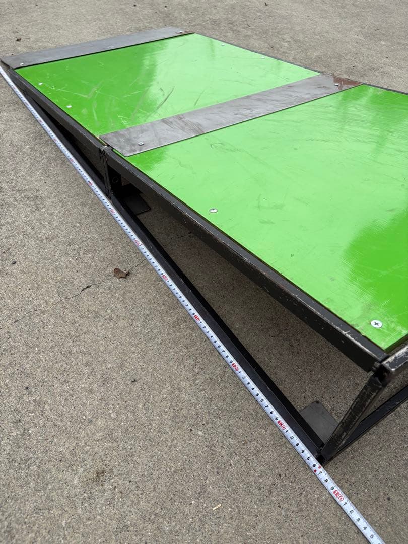 スケートボード 3分割ジャンプ台 キッカー セクション