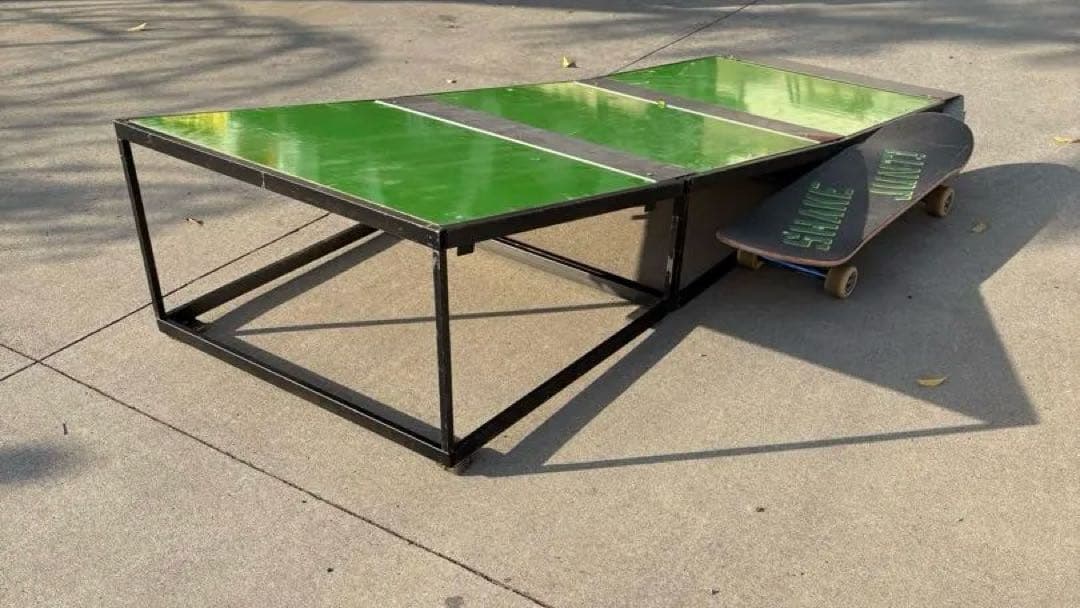 スケートボード 3分割ジャンプ台 キッカー セクション