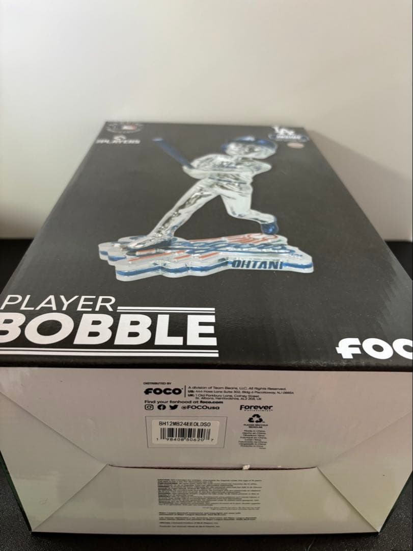 【大谷翔平】特大(12インチ)シルバーメタル調ボブルヘッド ！新品、225個限定