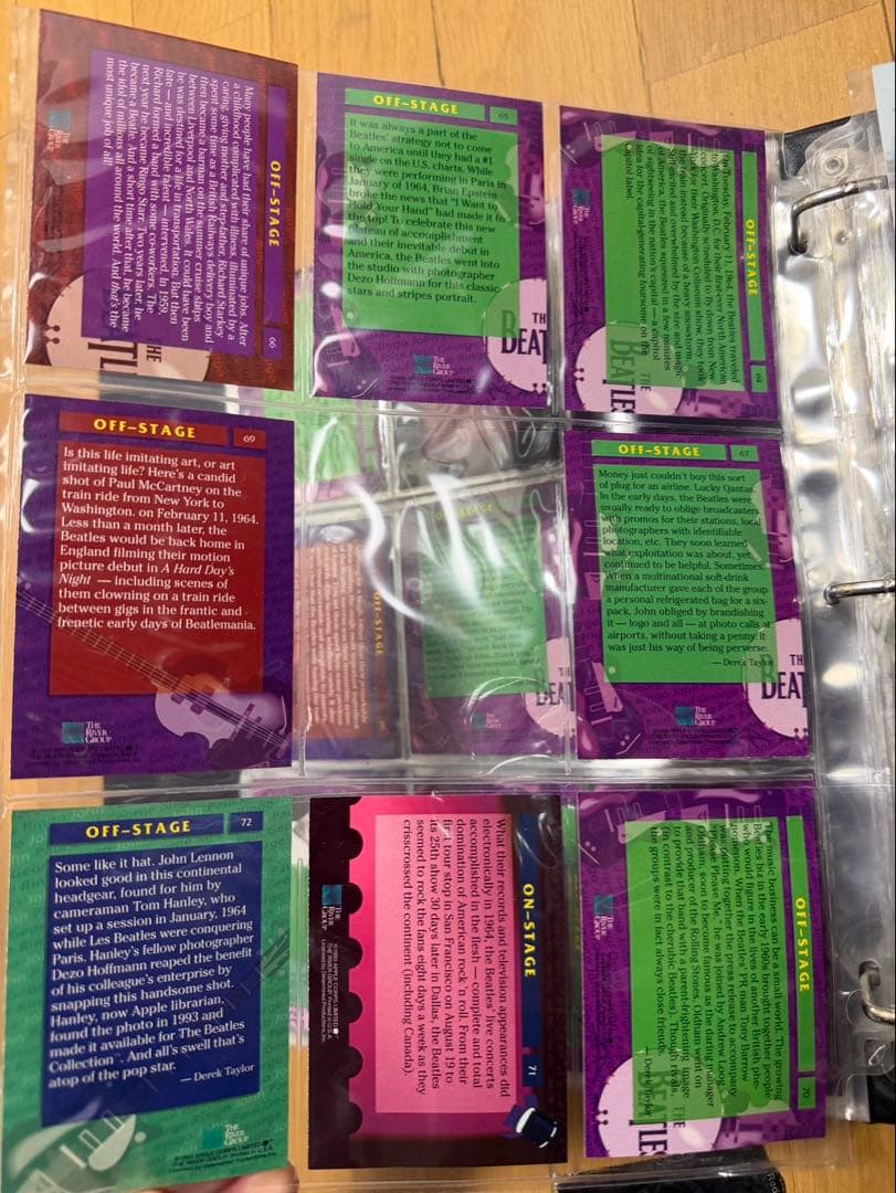 m*9様 ビートルズトレカ