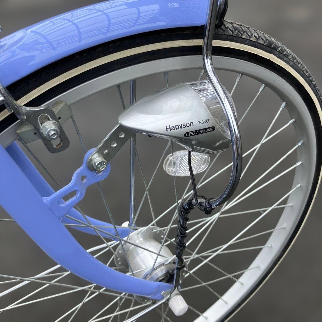 CAT『引取限定』シティサイクル　エンドウ商事　ARIATE 24インチ青