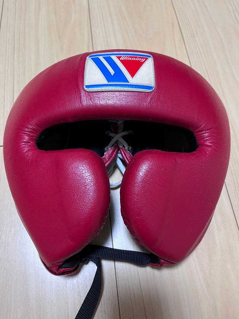 Winning ボクシングヘッドギア 赤
