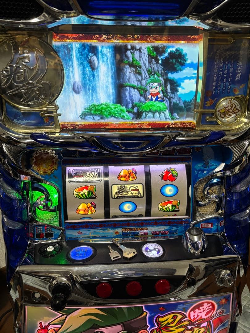 忍魂　暁　スロット　すぐ使用　不要機つき