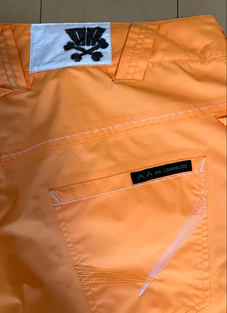 【希少】　REW AA ゴアテックス　オレンジ　M(XL )パンツ　ボード