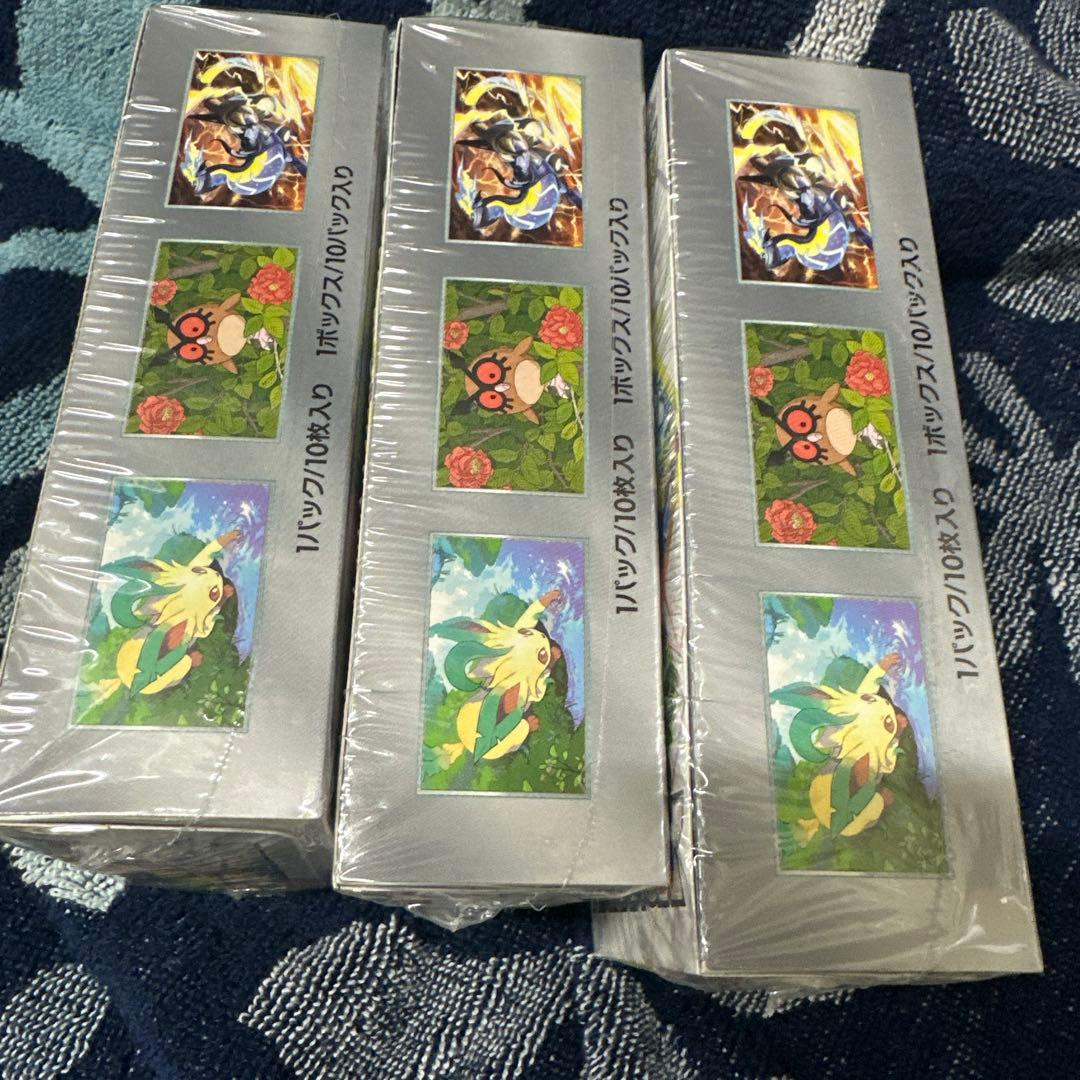 ポケカ　テラスタルフェスex 3Box