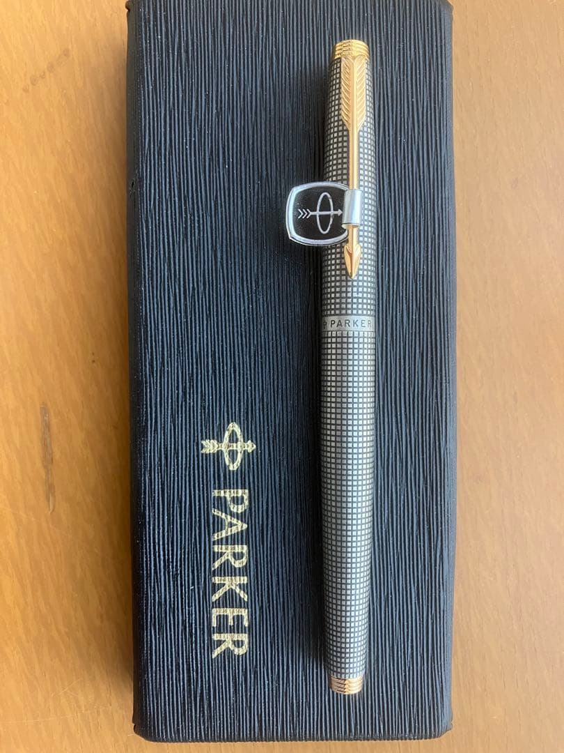 Parker 75 万年筆 シルバー
