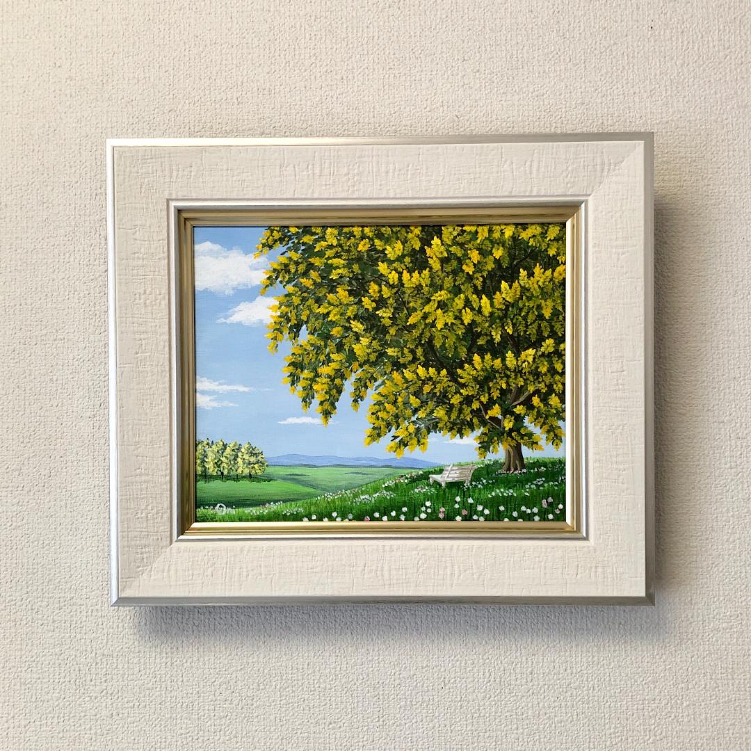 シェフ　アクリル画　原画　2点セット