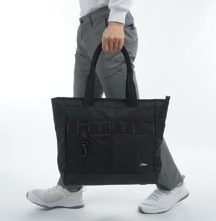 【新品】TITLEIST(タイトリスト) ラウンドトートバッグ（黒）